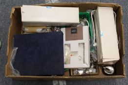 A large quantity of watch parts.