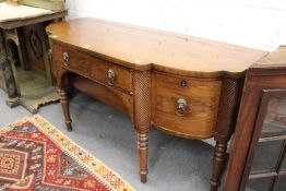 A 19th century mahogany large sideboard.