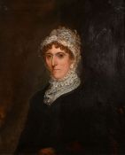 James Peltree (19 century) British, A portrait of Miss Hussey Walsh, oil on canvas, inscribed verso,