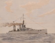 Wood Harrington, 20th century British school, a collection of three maritime scenes of first world