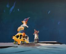 Donald Hamilton Fraser - Limited Edition Screenprint, 'Still Life Toys', Signed & Numbered in