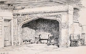 Henry William Brewer (1836-1903) British, A collection of drawings primarily consisting of