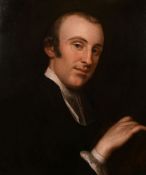 Early 20th century British school, a bust length portrait of a scholar, oil on canvas, 20