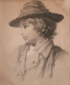 A 19th century print of Jonah in a hat 15