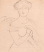Attributed to Dame Ethel Walker, N.E.A.C., A.R.A., R.B.A., R.P. (1861-1951) British, Study for a