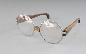 A PAIR OF TRUSSARDI ITALIAN SPECTACLES.