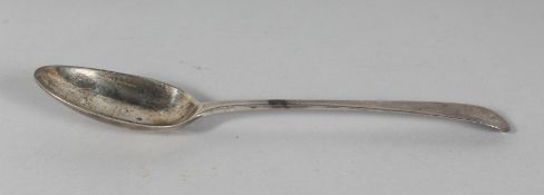 A GEORGE III OLD ENGLISH TABLESPOON. London 1782.
