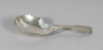 A WILLIAM IV SCOTTISH CADDY SPOON. Glasgow 1831.