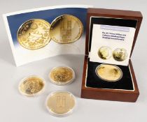 A 2011 PRINCE WILLIAM AND CATHERINE MIDDLETON ROYAL WEDDING CROWN and three others (4).