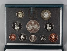 1997 UNITED KINGDOM PROOF COIN COLLECTION, five pounds to one penny (10 coins).