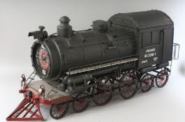 A LARGE SCRATCH BUILT UNION PACIFIC NO. 64 2016 1 LOCOMOTIVE. 3ft 3ins long.