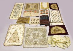 A QUANTITY OF 19TH CENTURY AND LATER PERSIAN AND ISLAMIC TEXTILES, various sizes.