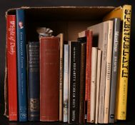 A box lot. Books of various painters. Includes 'Wright of Derby'. Tate Gallery. & 'Edward Seago'. By