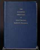 'THE CLASSIFIED DICTIONARY of ARTISTS' SIGNATURES SYMBOLS & MONOGRAMS. By H.H. Caplan. Published