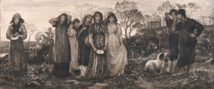 C. Waltner after George Mason, 'The Evening Hymn', published 1882 by Colnaghi, 9