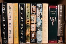 A box lot. Various Books on Art & Auctions 1970 & 1980. (10).