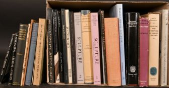A box lot. Various Books on Antiques & Sculpture. (24).