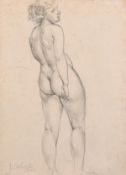 James Arden Grant (1887-1974) British, Study of a female nude, pencil, signed and dated 1922. 14.