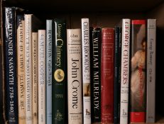 A box lot. Various books including 'GEORGE CHAMBERS 1803-1840 His Life and Works'. By Alan