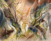 Harvey Adams (1903-1966) British, A wooded landscape, 10