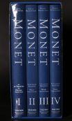 'MONET CATALOGUE RAISONN . WERKVERZEICHNIS'. By Daniel Wildenstein. Vols. 1-4. (4)