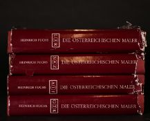 'DIE OSTERREICHISCHEN MALER DES 19. JAHRHUNDERTS'. By Heinrich Fuchs. Vols. 1-4, A-Z. With dust