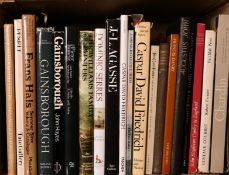 A box lot of various art reference books.