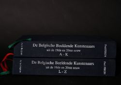 'De Belgische Beeldende Kunstenaars, Uit de 19de en 20ste eeuw'. By Paul Piron. A-K & L-Z. 2 Vols.