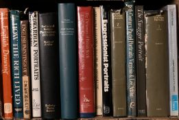 A box lot. Fourteen various books on portraiture. (14).