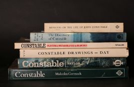 Six various books about John Constable by various authors. (6).