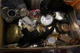 Various watch parts and watches etc.