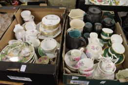 Decorative part tea services etc.