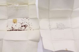 A quantity of white spinels.