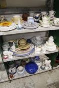 A large quantity of household and decorative china.