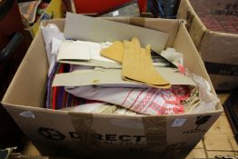 Ladies' kid leather gloves and other textiles.