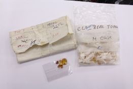 A quantity of topaz.