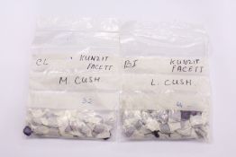 A quantity of kunzite.