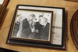 Sailing Ships at Cowes black and white photographs and another.