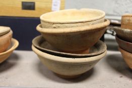 Four early Chinese bowls.