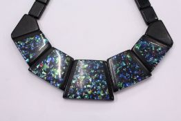 A decorative necklace.