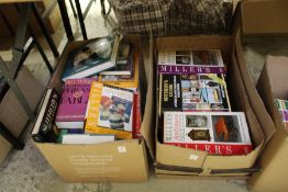 A large quantity of art reference books to include Miller's Price Guides.