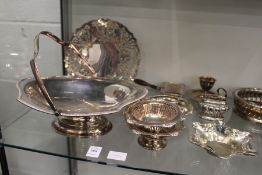 A small group of plated wares.