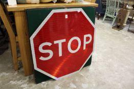 A STOP sign.