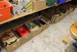 A large quantity of assorted art reference, gardening and other books.