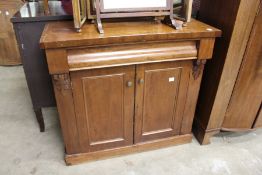 A Victorian mahogany chiffonier.