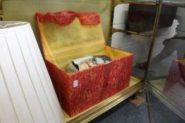 A large Chinese vase (badly broken).