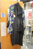 A Chinese silk kimono / dressing gown.