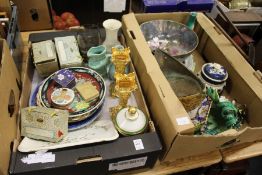 Decorative china and collectables.