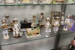 Laura Dunn, a quantity of amusing figures and figure groups.