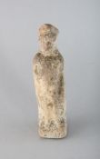 A ROMAN ANTIQUITY, a standing female figure. 4.5ins long.